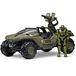 Halo 4&quot; “World of Halo” Deluxe Vehicle &amp; Figure Pack – Warthog with Master Chief - $15.39 - Amazon