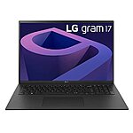 LG gram (2022) 17Z90Q Ultra Lightweight Laptop, 17&quot; (2560 x 1600) - $1299.99 + F/S - Amazon