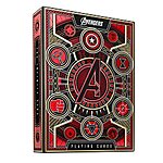 Prime Members: theory11 Avengers Playing Cards (Red) by Marvel Studios - $6.49 - Amazon