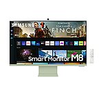 Prime Members: SAMSUNG M8 Series 32-Inch 4K UHD Smart Monitor &amp; Streaming TV - $499.99 + F/S - Amazon