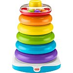Prime Members: Fisher-Price Giant Rock-a-Stack Baby Toy - $9.49 - Amazon