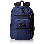 JanSport Big Student Backpack, Navy, One Size - $34.37 + F/S - Amazon