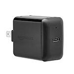 Amazon Basics 18W One-Port USB-C Wall Charger for Tablets and Phones with Power Delivery - Black - $3.83 - Amazon