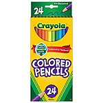 Crayola Colored Pencils, Coloring Supplies, 24 Count - $1.64 - Amazon