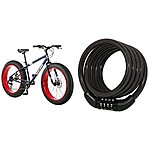 Mongoose Dolomite Mens Fat Tire Mountain Bike, 26-Inch Wheels + Lock Cable - $204.70 - Amazon