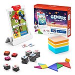 Osmo - Genius Starter Kit for iPad - 5 Educational Learning Games - $29.39 + F/S - Amazon
