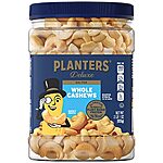33-Oz Planters Fancy Whole Cashews w/ Sea Salt $12.35 w/ Subscribe &amp; Save