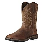ARIAT Men's Groundbreaker Square Toe Work Boot (Brown, select sizes) $79.90 + Free Shipping