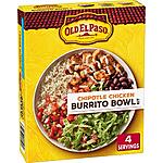 Old El Paso Burrito Bowl Kit Chipotle Chicken, 11 oz (Pack of 8) - $18.19 /w S&amp;S + F/S - Amazon