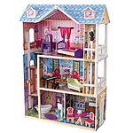KidKraft My Dreamy Wooden Dollhouse with Lights and Sounds, Elevator and 14 Accessories - $60.68 + F/S - Amazon