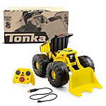 $15.99: Tonka RC Mighty Monster Motorized Dump &amp; Plow Toy Truck