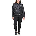 $36.88: Levi's Women's Faux Leather Belted Motorcycle Jacket