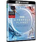 BBC Earth: Perfect Planet Narrated by David Attenborough (4K UHD + Blu-ray) $15
