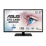 $139.00: ASUS 31.5” 1080P Monitor (VA329HE) - Full HD, IPS, 75Hz