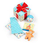 $5.99 (Prime Members): 5-Piece Melissa &amp; Doug Wooden Baby Toy Surprise Gift Box