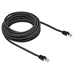 $4.35 (Prime Members): Amazon Basics RJ45 Cat 7 Ethernet Patch Cable, 10Gpbs High-Speed Cable For Printer, 600MHz, Snagless, 25 Foot, Black