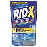 $8.41 /w S&amp;S: Rid-X Septic System Treatment 3-Monthly Supply Dual Action Septi-Pacs - 3.2 oz