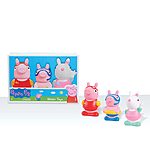 $3.99 (Prime Members): Peppa Pig Bath Toys 3-piece Set, Kids Toys for Ages 3 Up, Amazon Exclusive
