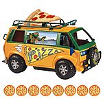 $27.99: Teenage Mutant Ninja Turtles: Mutant Mayhem Pizza Fire Delivery Van by Playmates Toys