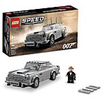 298-Piece LEGO Speed Champions 007 Aston Martin DB5 Car Toy Building Set $15
