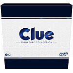 $15.49 (Prime Members): Hasbro Gaming Clue Board Game Signature Collection
