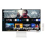 $399.99: SAMSUNG 32&quot; M80C UHD HDR Smart Computer Monitor Screen with Streaming TV