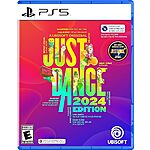 $24.99: Just Dance 2024 Edition - Amazon Exclusive Bundle | PlayStation 5 (Code in Box &amp; Ubisoft Connect Code)