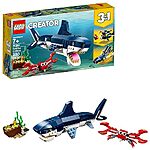230-Piece LEGO Creator 3 in 1 Deep Sea Creatures (31088) $10.40