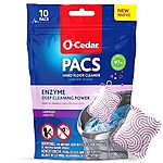 $6.62 /w S&amp;S: O-Cedar PACS Hard Floor Cleaner, Lavender Scent 10 Count (1-Pack)