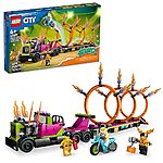 $25.43: LEGO City Stuntz Stunt Truck &amp; Ring of Fire Challenge 60357