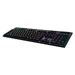 Logitech G915 LIGHTSPEED Wireless RGB Mechanical Gaming Keyboard (Tactile) $120 + Free Shipping