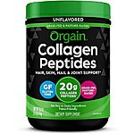 $17.01 /w S&amp;S: 1-Lb Orgain Hydrolyzed 20g Collagen Peptides Powder (Unflavored)