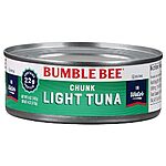 $32.21 /w S&amp;S: Bumble Bee Chunk Light Tuna in Water, 5 oz Cans (Pack of 48)