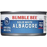 $27.72 /w S&amp;S: Bumble Bee Solid White Albacore Tuna in Water, 7 oz Can (Pack of 24)