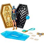 $21.10: Monster High Doll and Beauty Kit, Cleo De Nile Boo-Jeweled Beauty Case with Tattoos and Necklace for Kids (Amazon Exclusive)