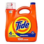 $13.99 /w S&amp;S: 146oz Tide Liquid Laundry Detergent: Original