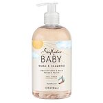 $4.85 /w S&amp;S: SheaMoisture Baby Wash and Shampoo 100% Virgin Coconut Oil, 13 oz