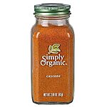 $3.50: Simply Organic Cayenne Pepper, 2.89 Ounce