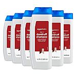 $14.42 /w S&amp;S: Amazon Basics 2-in-1 Dandruff Shampoo and Conditioner for Men, Smooth Spice Scent, 14.2 Fluid Ounces, Pack of 6