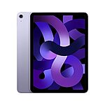 $449.99: Apple iPad Air (5th Generation), 64Gb, WiFi – Purple