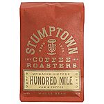 $5.57 /w S&amp;S: Stumptown Coffee Roasters, Medium Roast Organic Whole Bean Coffee, 12 Ounce