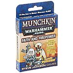 $13.99: Steve Jackson Games Munchkin Warhammer 40,000: Faith and Firepower Card Game (Expansion)