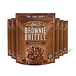 $10.09: 6-Pack 5oz Sheila G's Brownie Brittle Snack: Chocolate Chip
