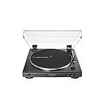 $149.00: Audio-Technica AT-LP60XBT-BK Fully Automatic Bluetooth Belt-Drive Stereo Turntable