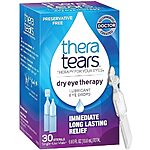 $5.75 /w S&amp;S: TheraTears Dry Eye Therapy Lubricating Eye Drops for Dry Eyes, 30 Single-Use Vials