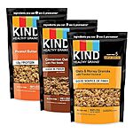$8.15 /w S&amp;S: KIND Healthy Grains Clusters, Granola Variety Pack, 11oz, 3 Count