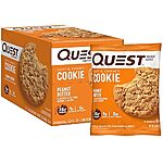 12-Count Quest Nutrition High Protein Low Carb Peanut Butter Protein Cookies $15.20 w/ Subscribe &amp; Save