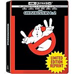 Ghostbusters & Ghostbusters II 35th Anniversary SteelBook (4K Ultra HD + Blu-ray) $36.30 + Free Shipping