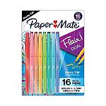 $13.12: Paper Mate Flair DUAL Felt Tip Pens, 16 Count