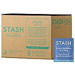 $15.50 /w S&amp;S: Stash Tea Double Bergamot Earl Grey Black Tea, Box of 100 Tea Bags